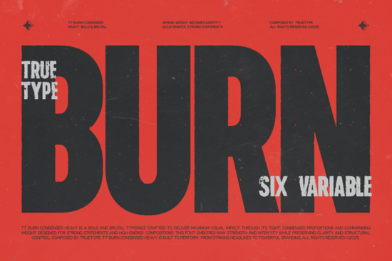 TRT Burn Font